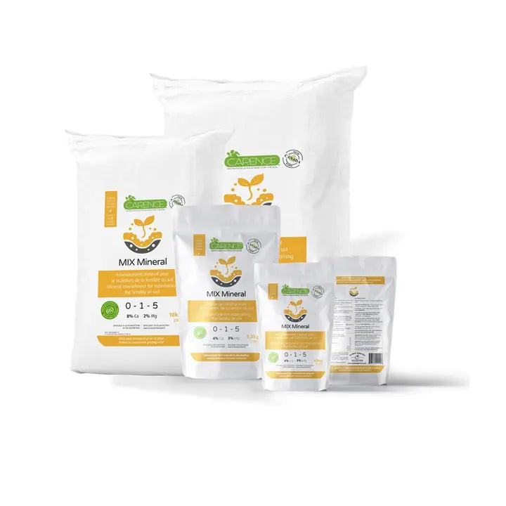 Mix Minéral 0-1-5 + Ca + Mg Biofertilizer granular slow release