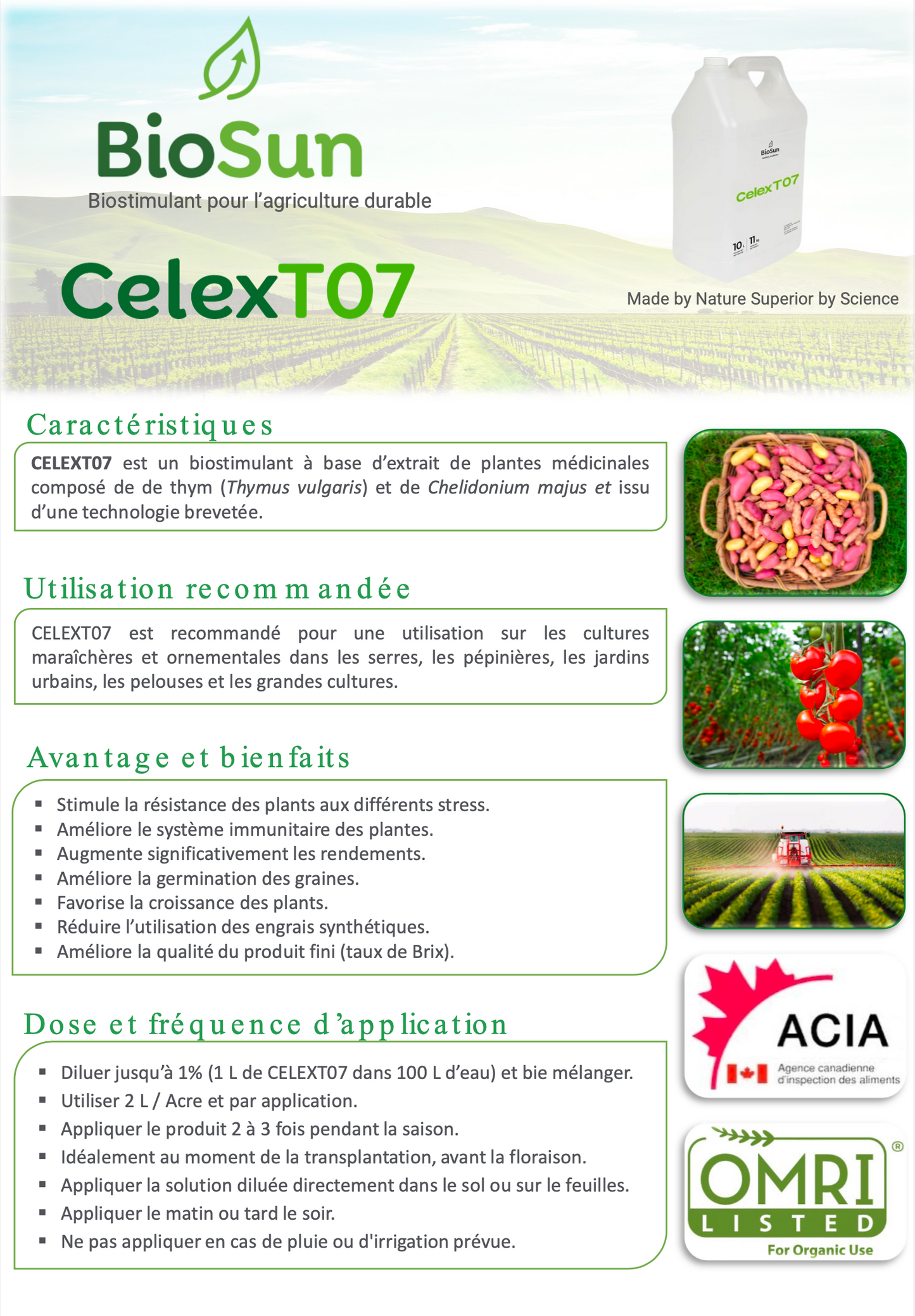 Celext07 Biostimulant